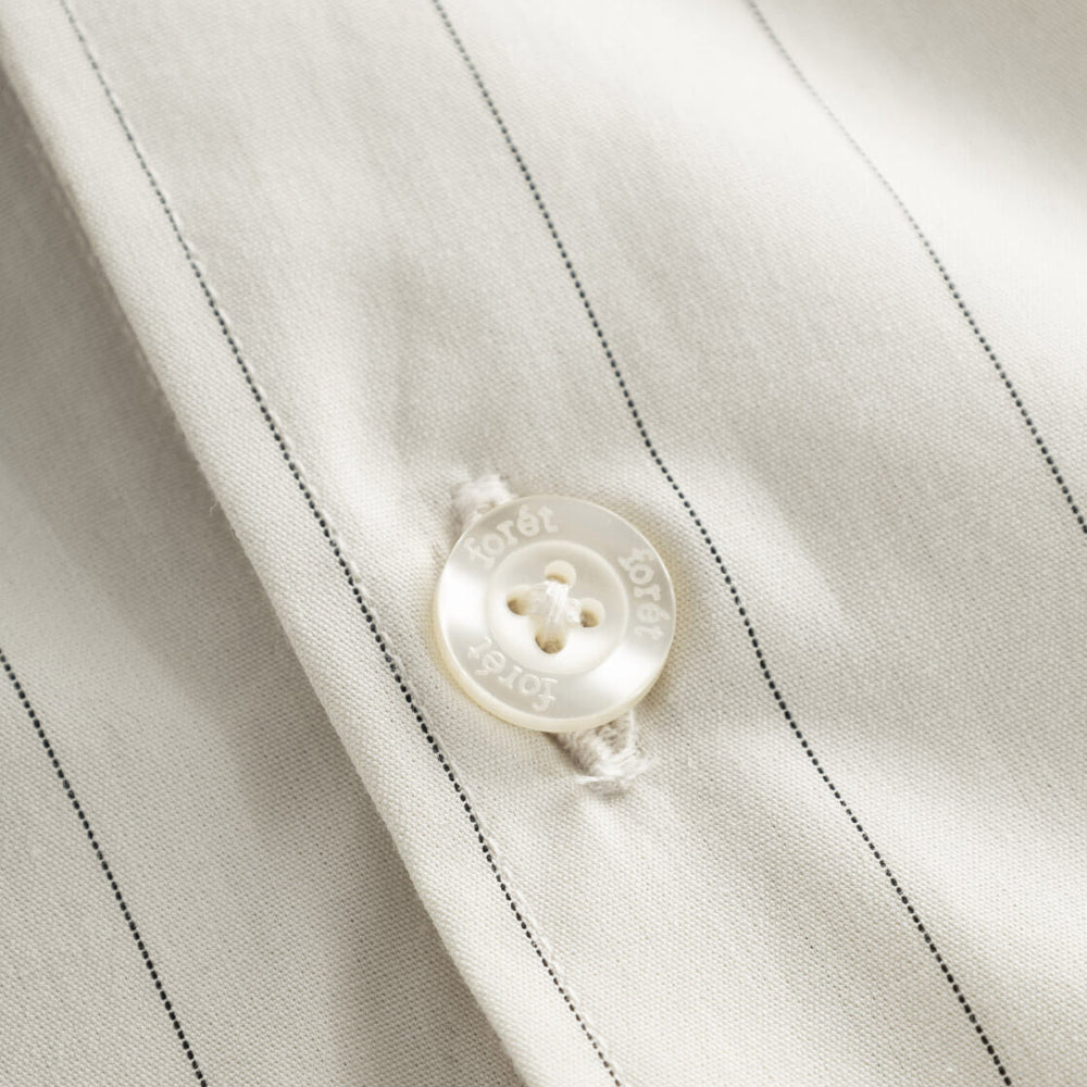 
                      
                        Foret Shirt SS Holiday beige cloud stripe
                      
                    