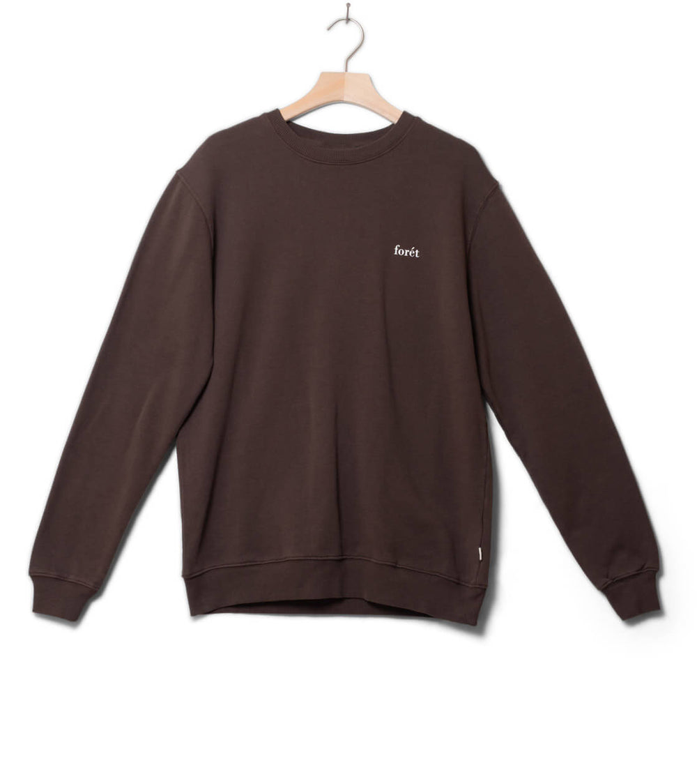 Foret Sweater Ash brown dark