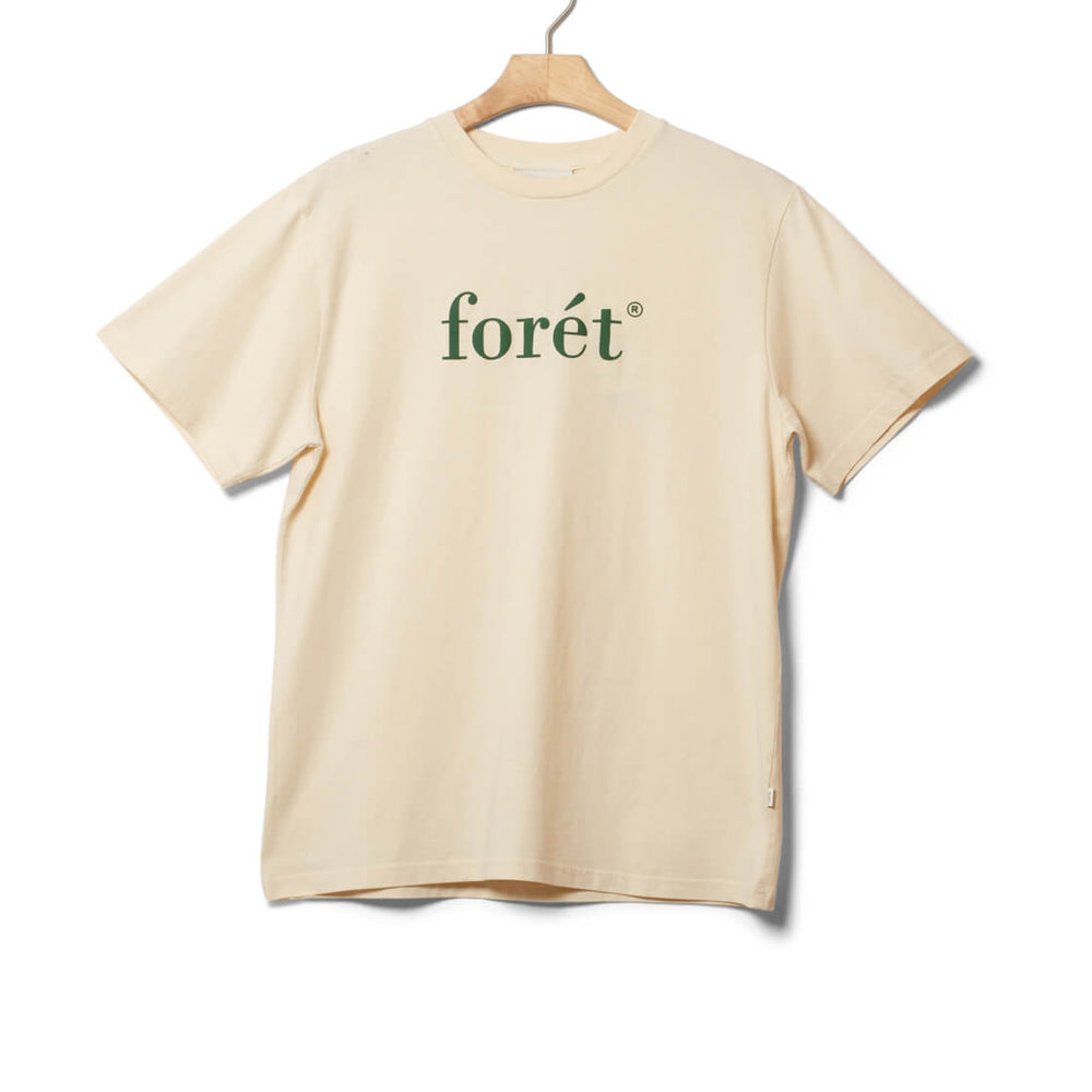 Foret T-Shirt Amber beige cloud/green