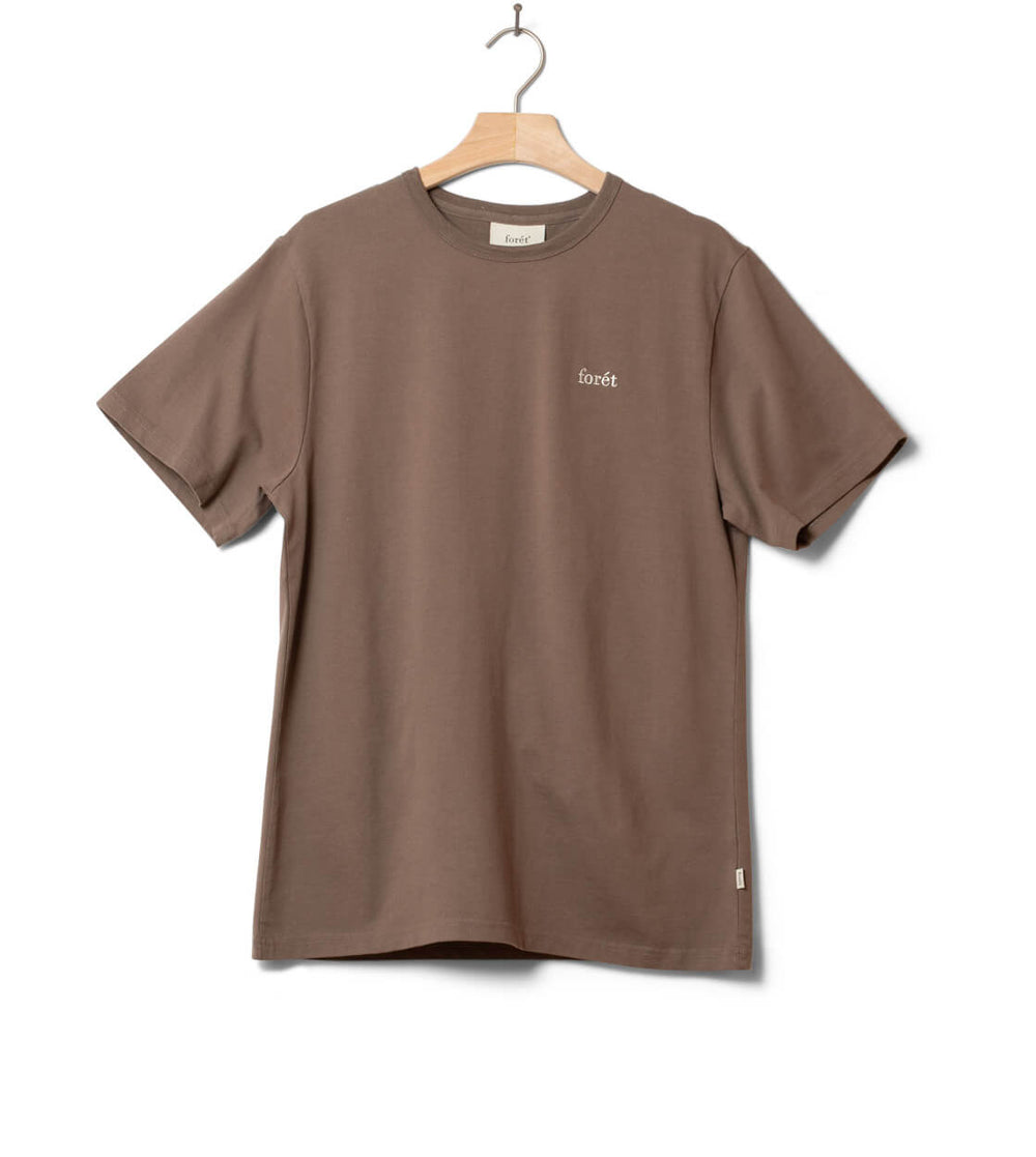 Foret T-Shirt Bass brown stone