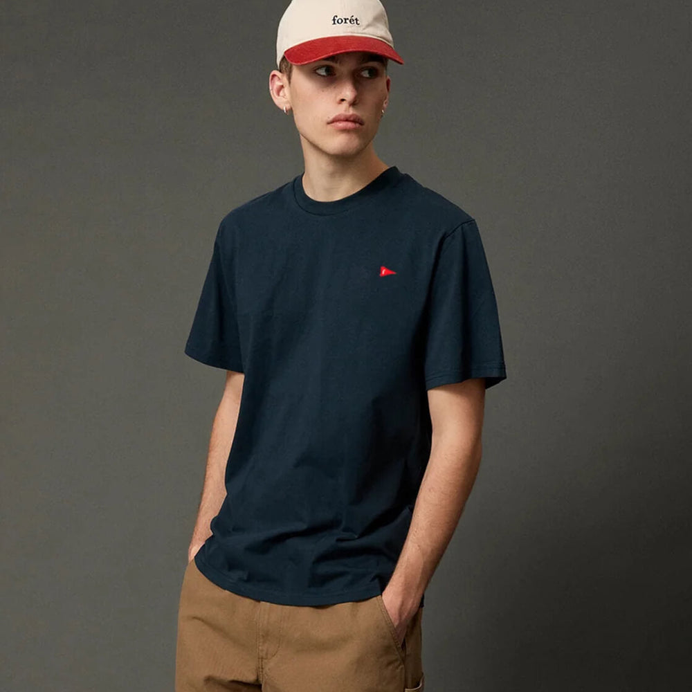 Foret T-Shirt Flag blue navy