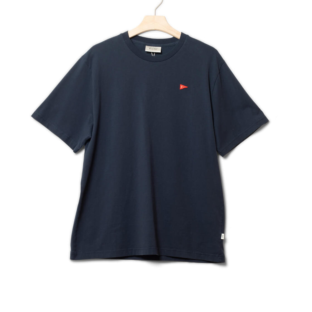 Foret T-Shirt Flag blue navy