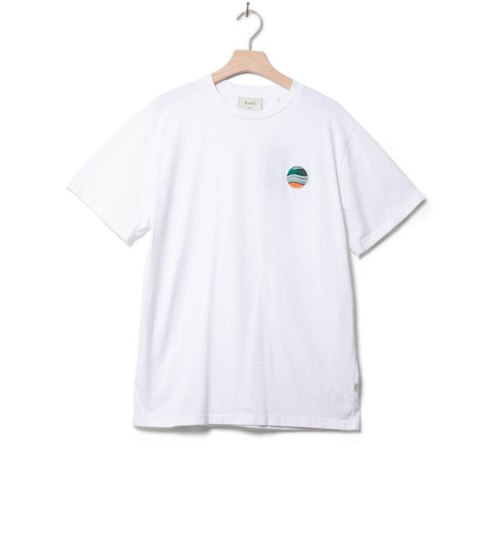 Foret T-Shirt Frame white