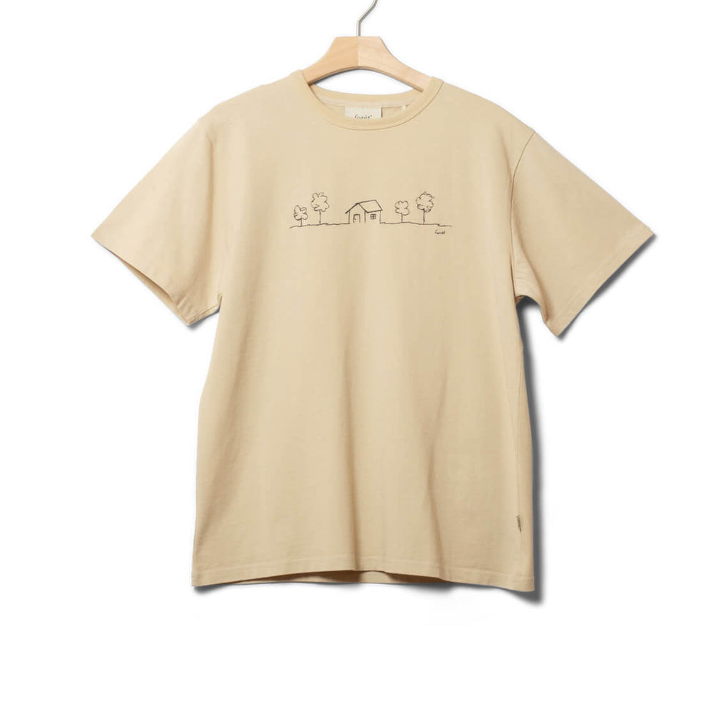 Foret T-Shirt Hut beige oat