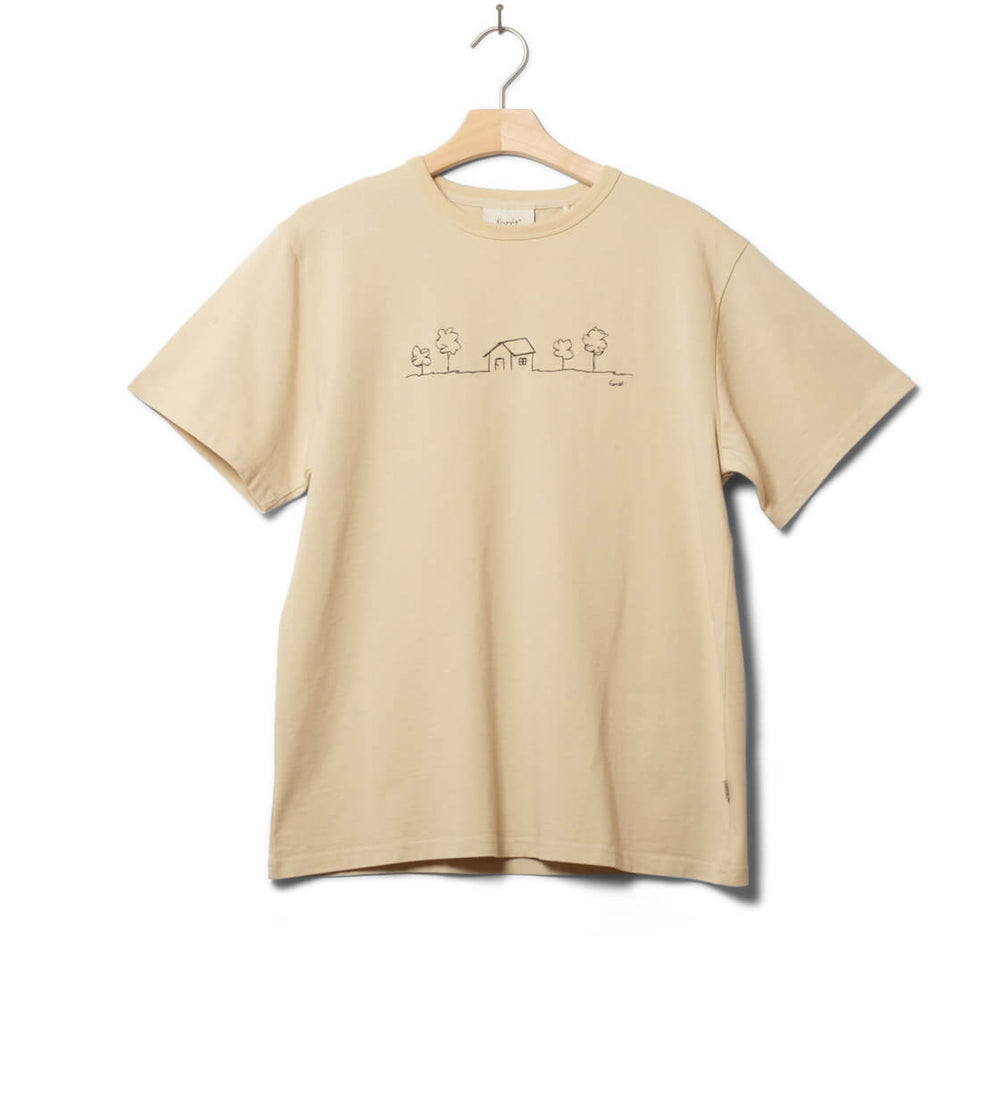 Foret T-Shirt Hut beige oat