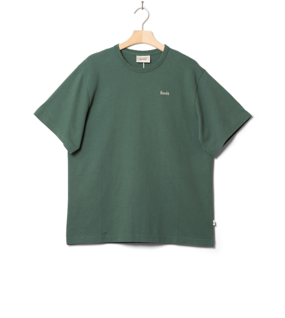 Foret T-Shirt Oak green muted teal