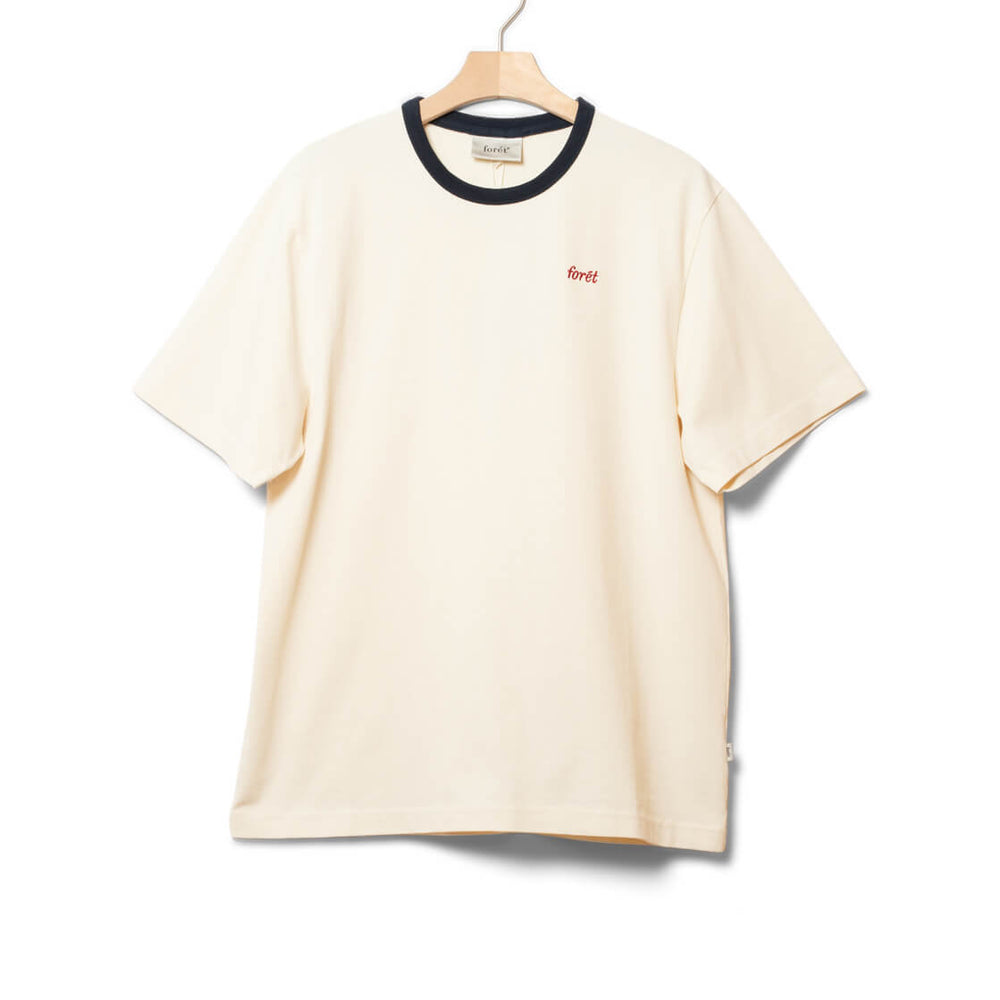 Foret T-Shirt Ray beige cloud/navy