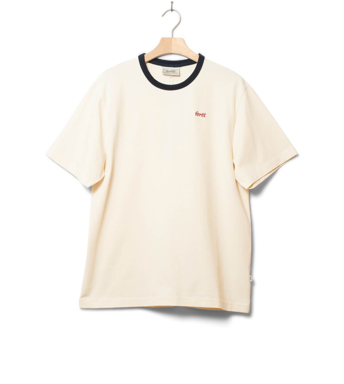 Foret T-Shirt Ray beige cloud/navy