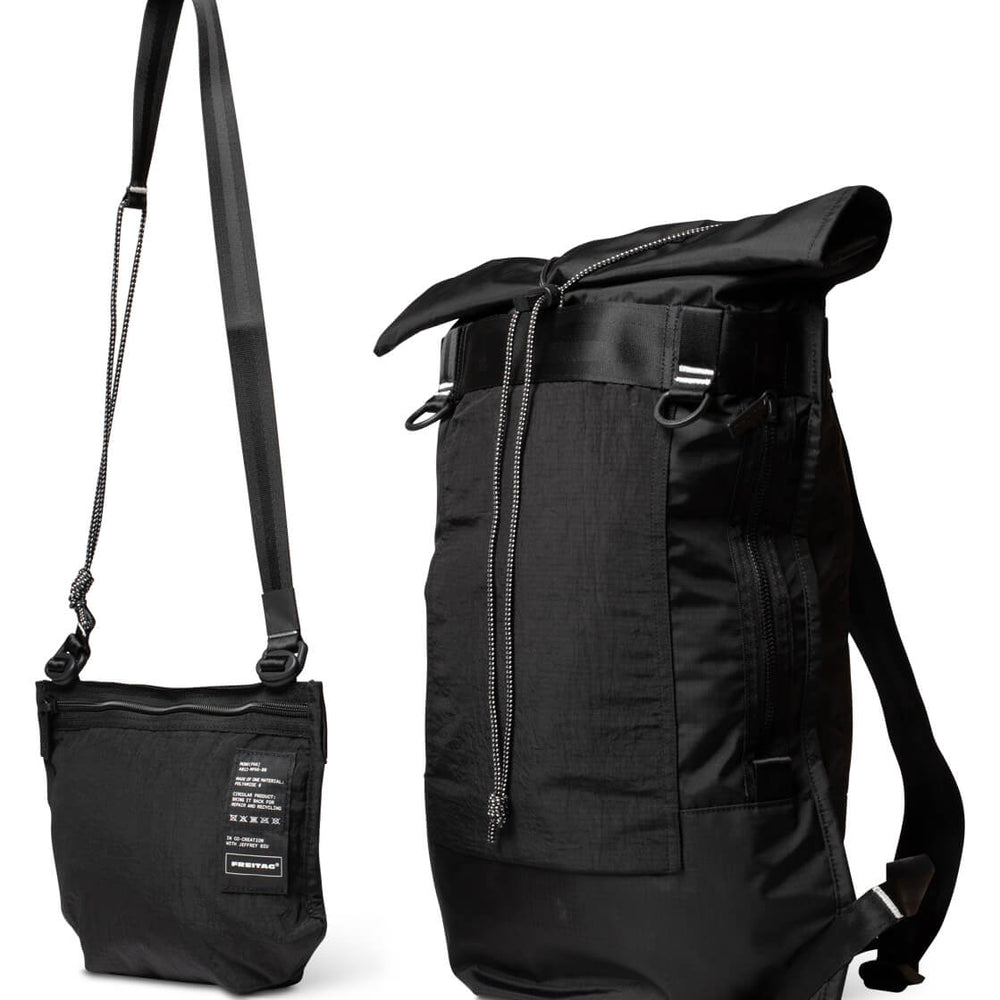 
                      
                        Freitag Backpack incl Musette Mono PA6 Circular black
                      
                    