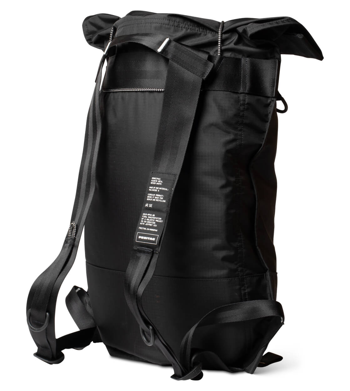 Freitag Backpack incl Musette Mono PA6 Circular black