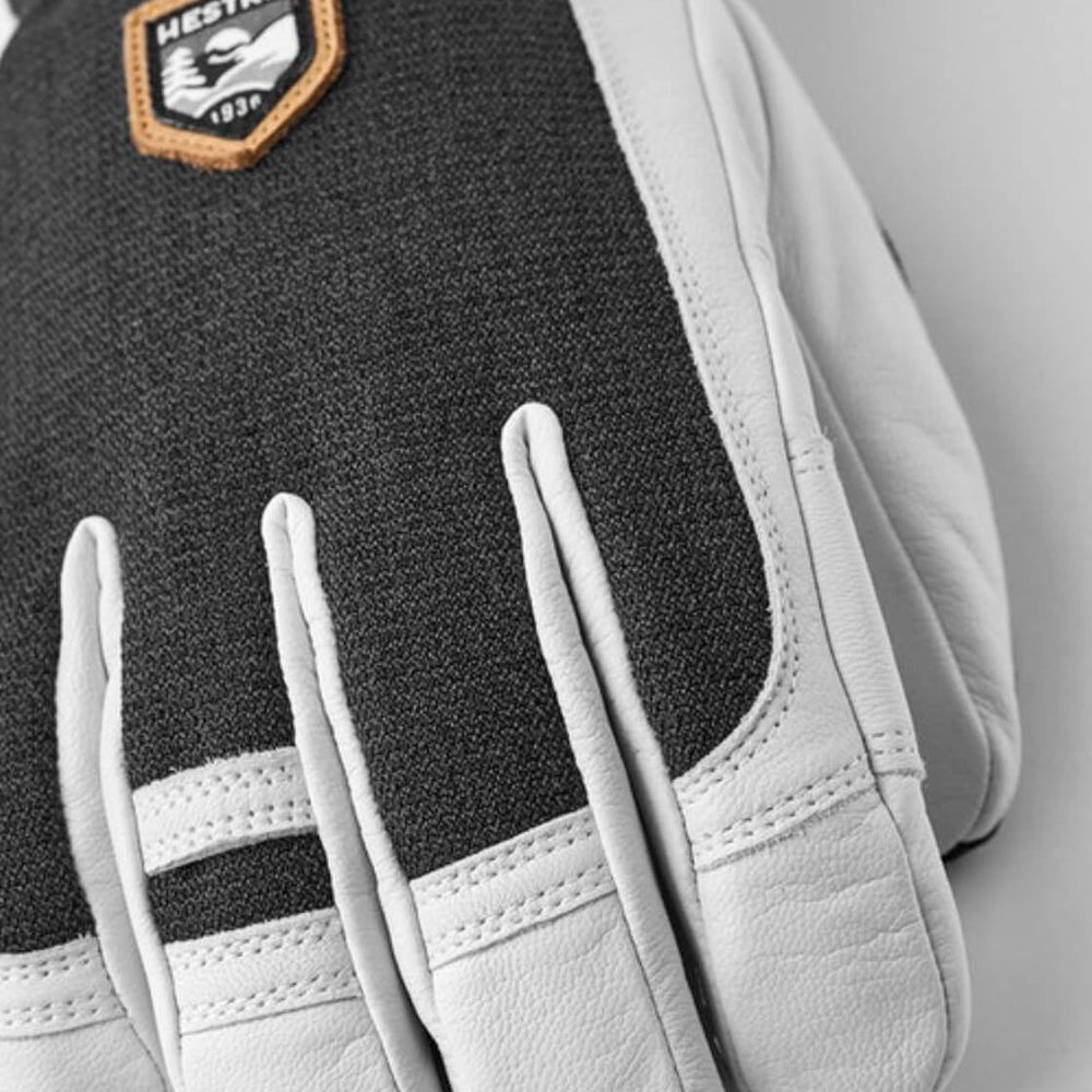 
                      
                        Hestra Gloves Army Leather Patrol 5 Finger grey charcoal/black/white
                      
                    
