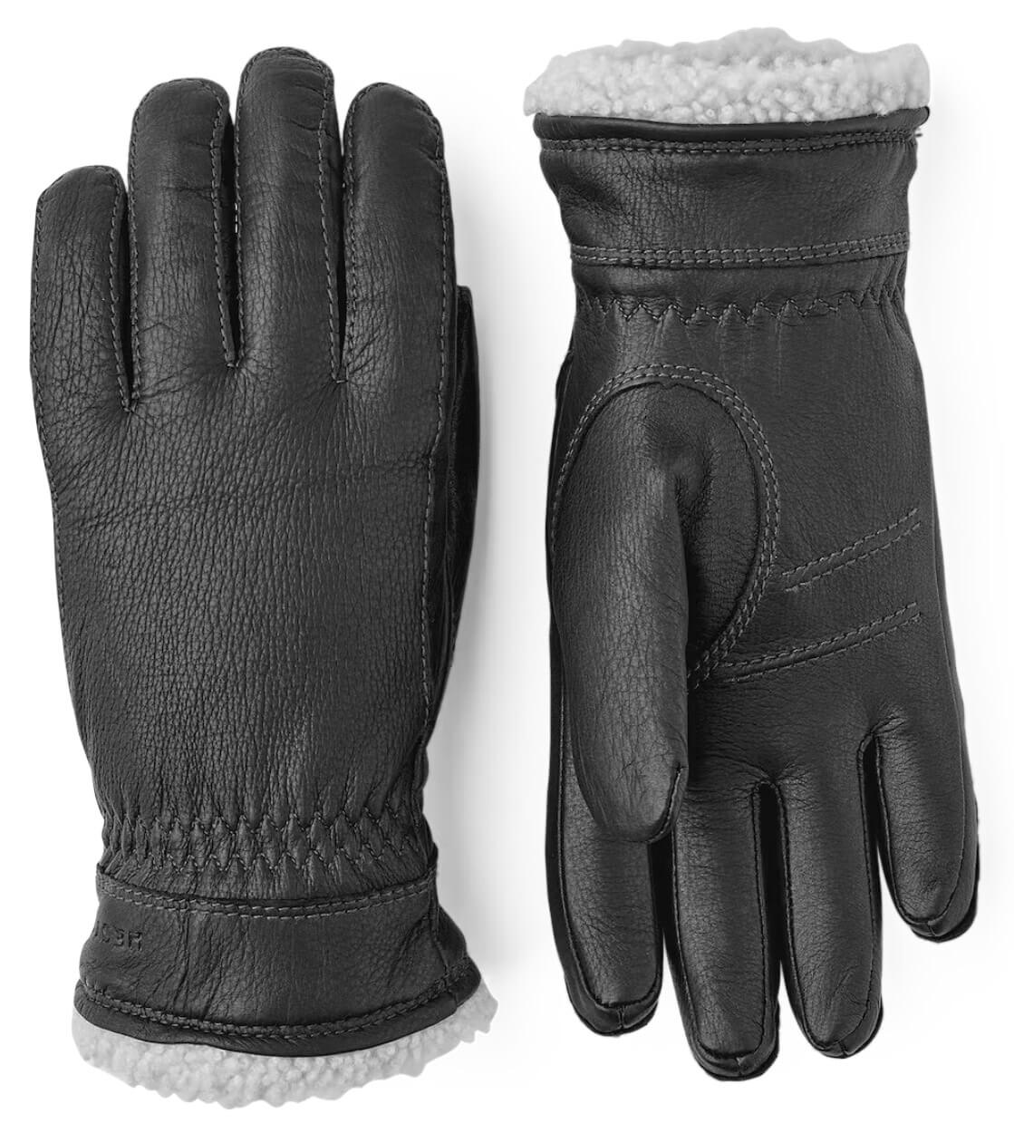 Hestra W Gloves Deerskin Primaloft black