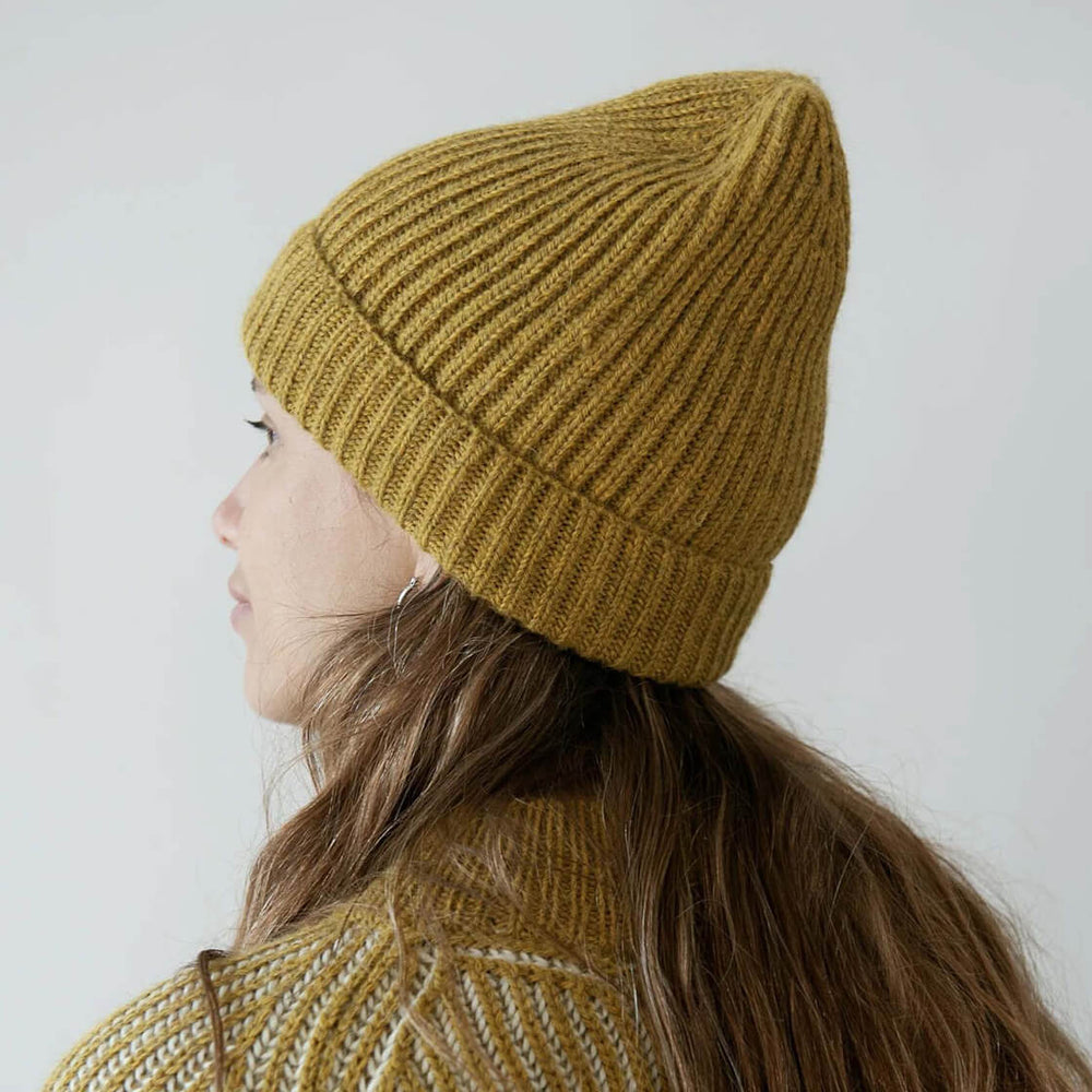 Jungle Folk Beanie Karla green moss