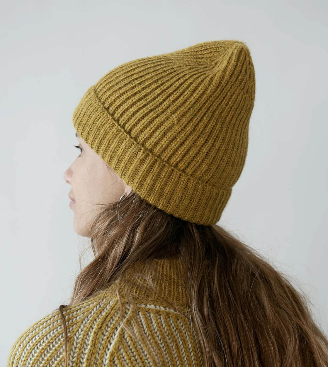 Jungle Folk Beanie Karla green moss