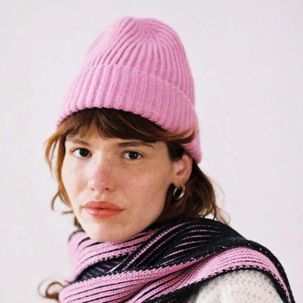 Jungle Folk Beanie Karla pink