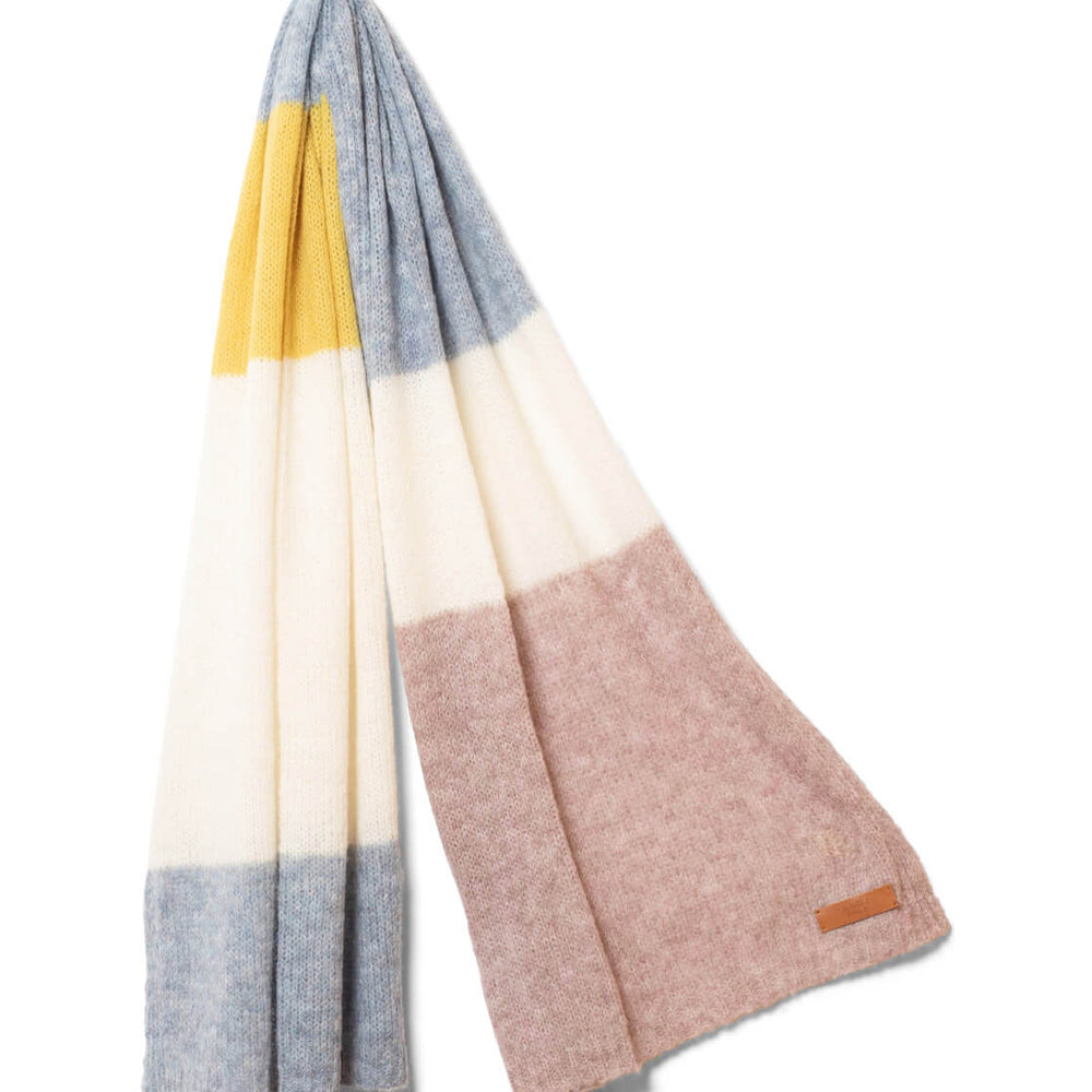 Jungle Folk Scarf Delta multi sky and sun