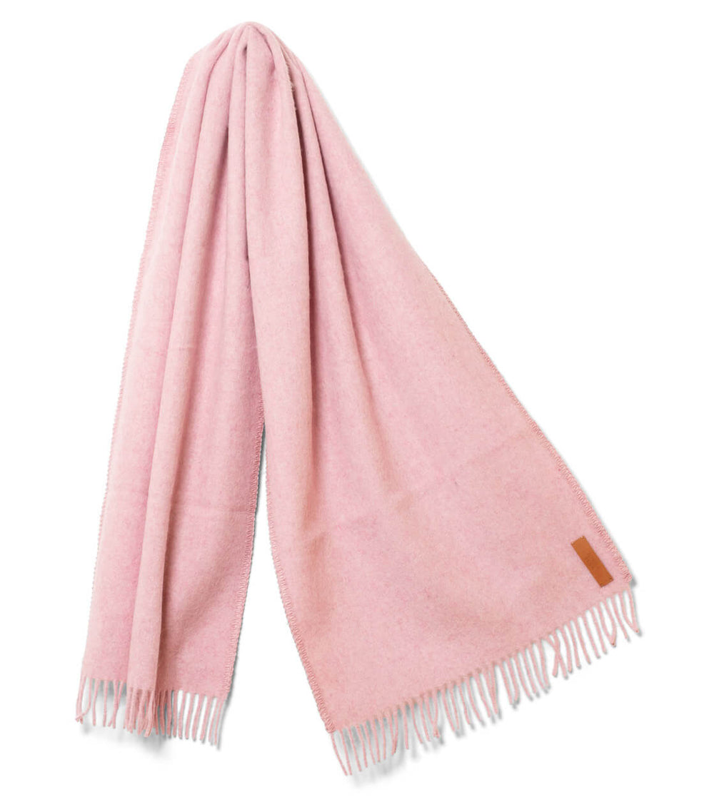 Jungle Folk Scarf Paolo Recycled Alpaca pink rosa