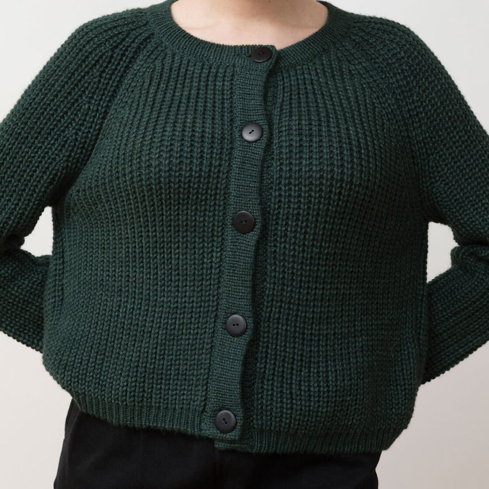 
                      
                        Jungle Folk W Cardigan Tosca green forrest
                      
                    