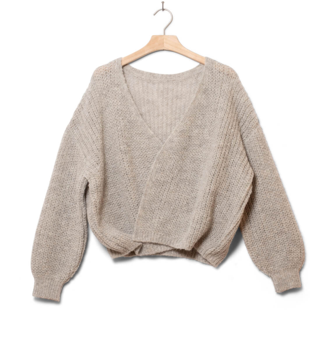 Jungle Folk W Cardigan Vega grey light undyed