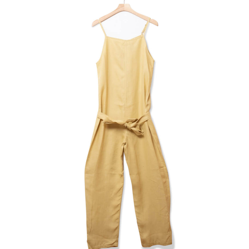 Jungle Folk W Jumpsuit Filipa yellow straw