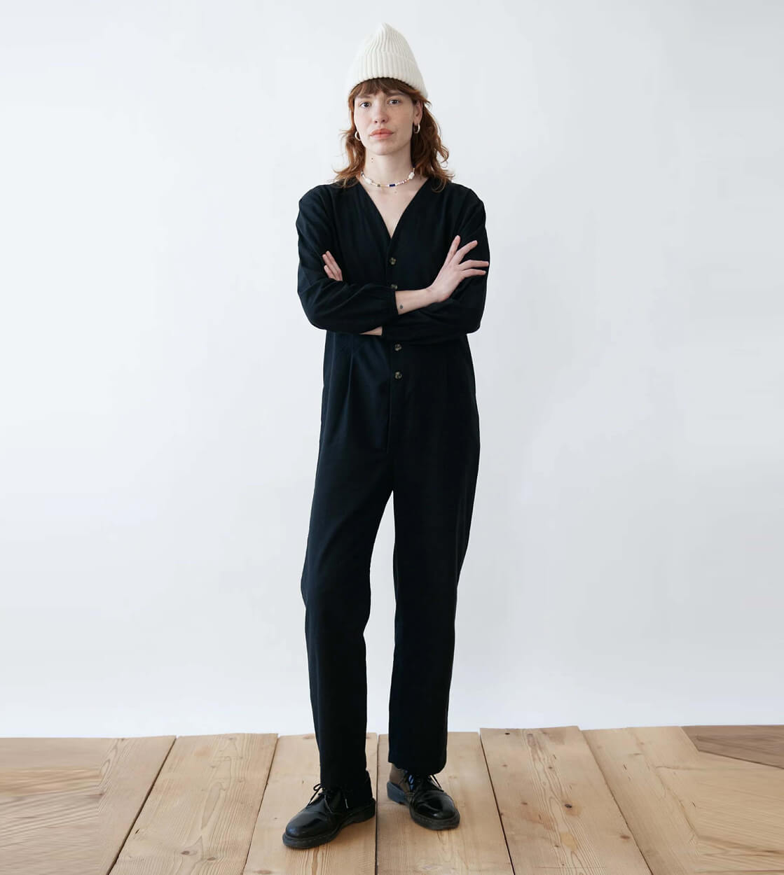 Jungle Folk W Jumpsuit Tama black