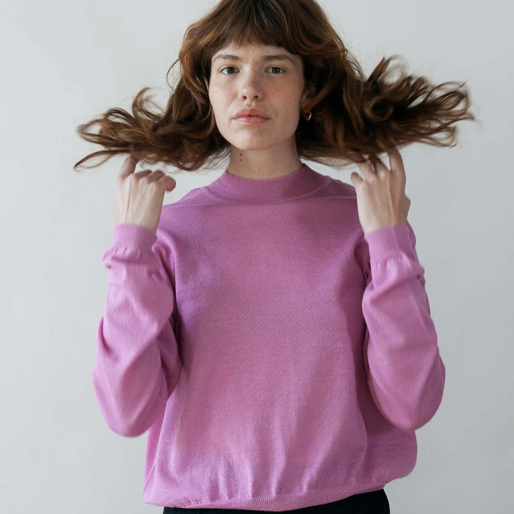 Jungle Folk W Knit Arvo pink