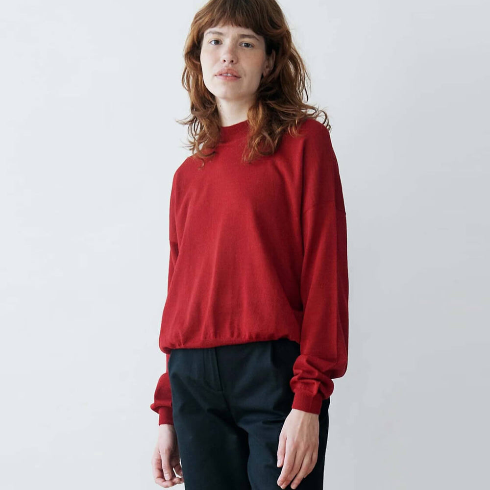 Jungle Folk W Knit Arvo red pomegranate