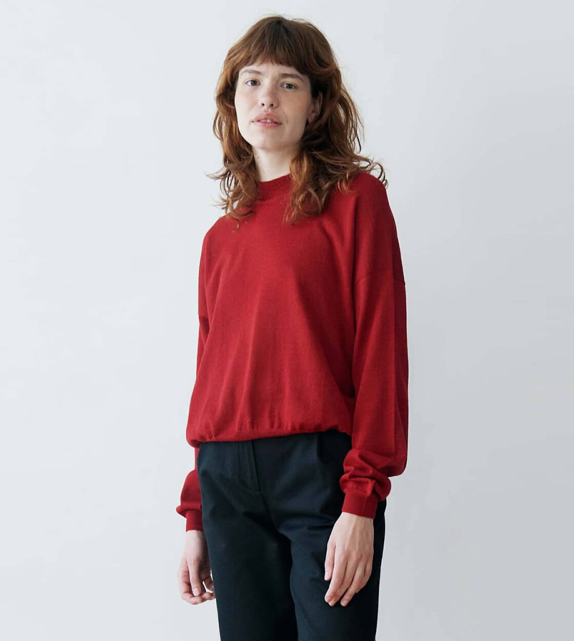 Jungle Folk W Knit Arvo red pomegranate