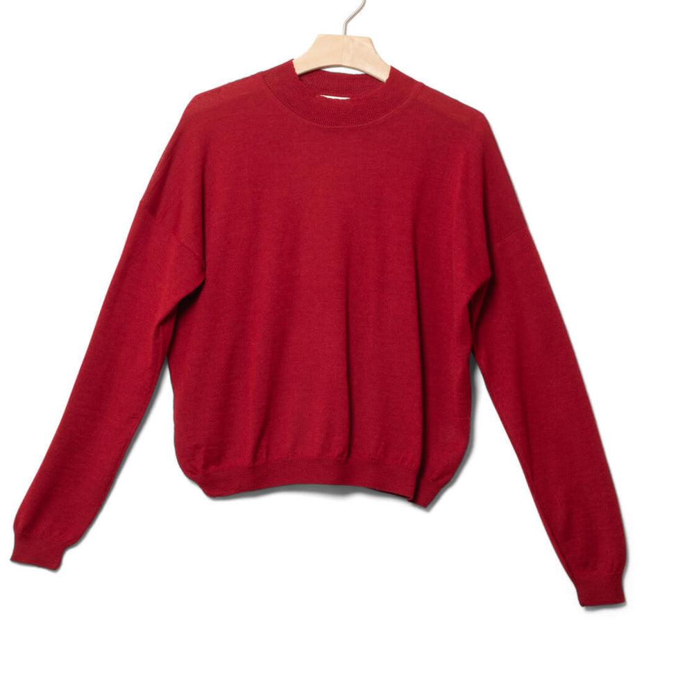 Jungle Folk W Knit Arvo red pomegranate