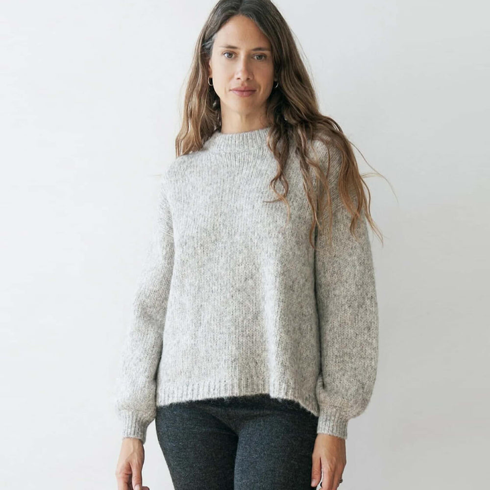 Jungle Folk W Knit Bay grey light