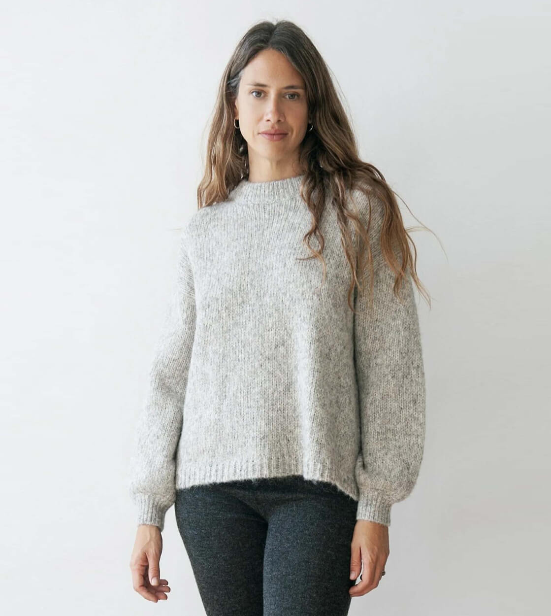 Jungle Folk W Knit Bay grey light