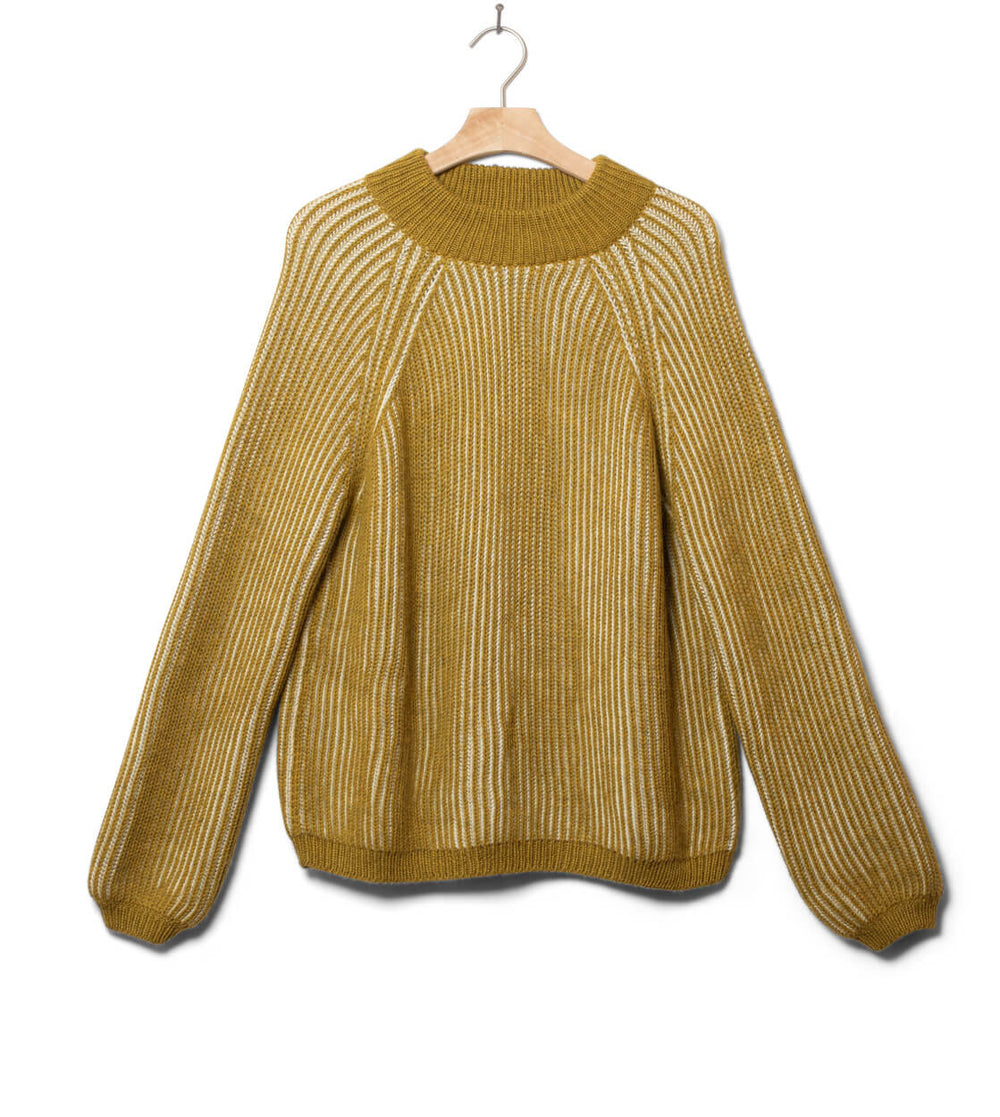 Jungle Folk W Knit Brooke green moss ecru