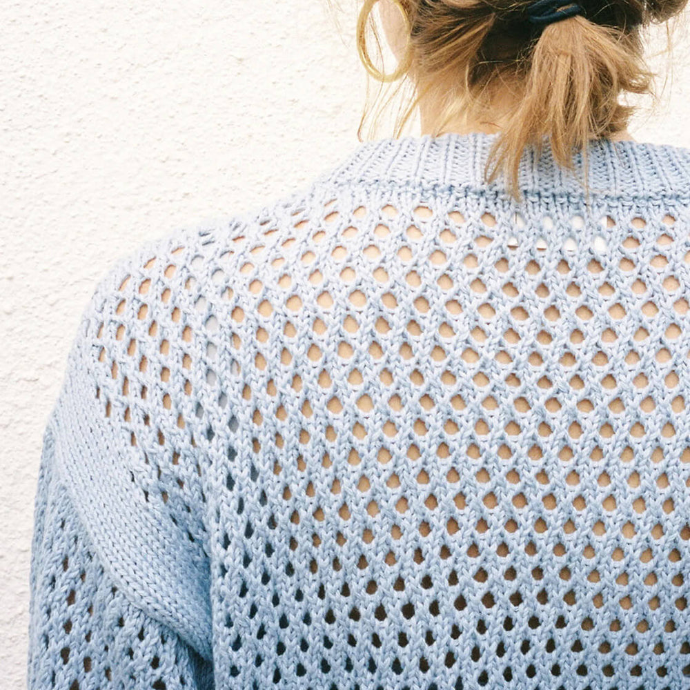 
                      
                        Jungle Folk W Knit Elora blue swedish sky
                      
                    