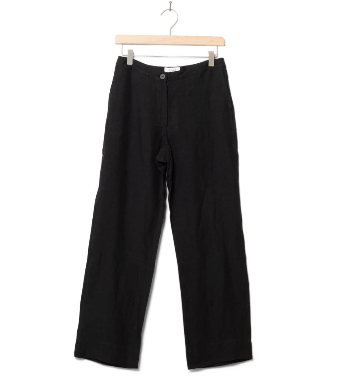 Jungle Folk W Pants Olivia Linen black