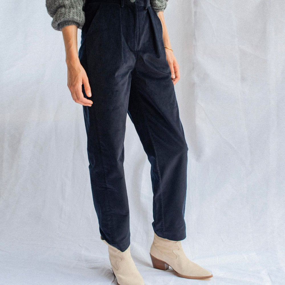 Jungle Folk W Pants Terrence Corduroy black