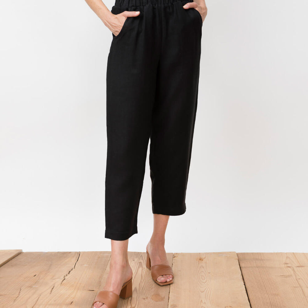 Jungle Folk W Pants Viento Linen black