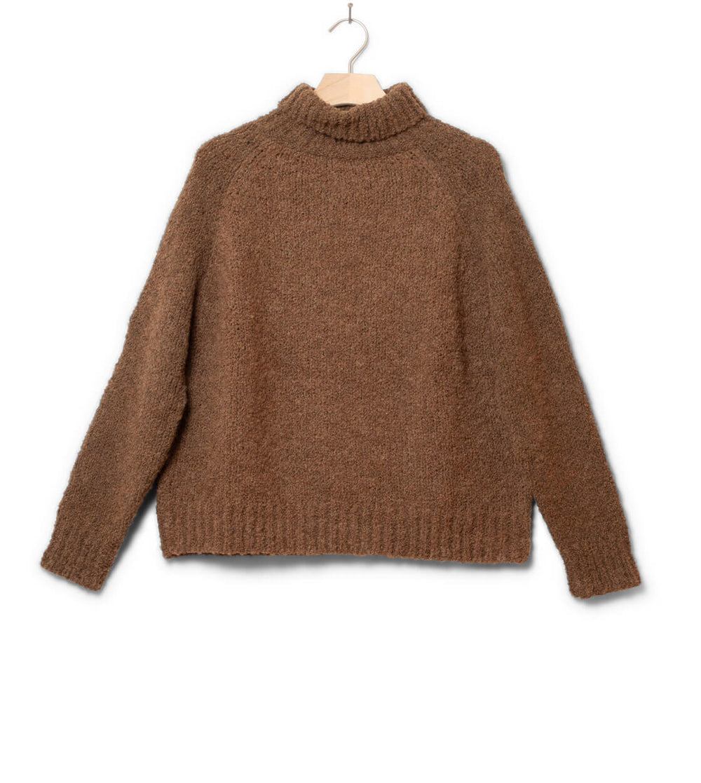 Jungle Folk W Pullover Ode brown undyed chestnut