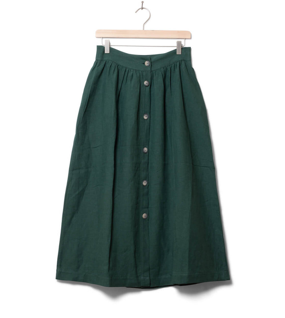 Jungle Folk W Skirt Lourdes green pine