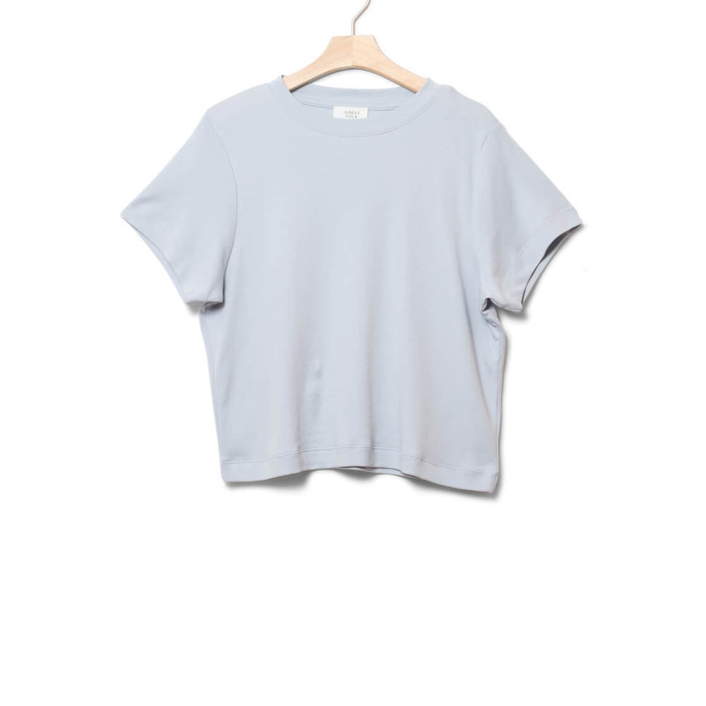 Jungle Folk W T-Shirt Ela Crop blue ice