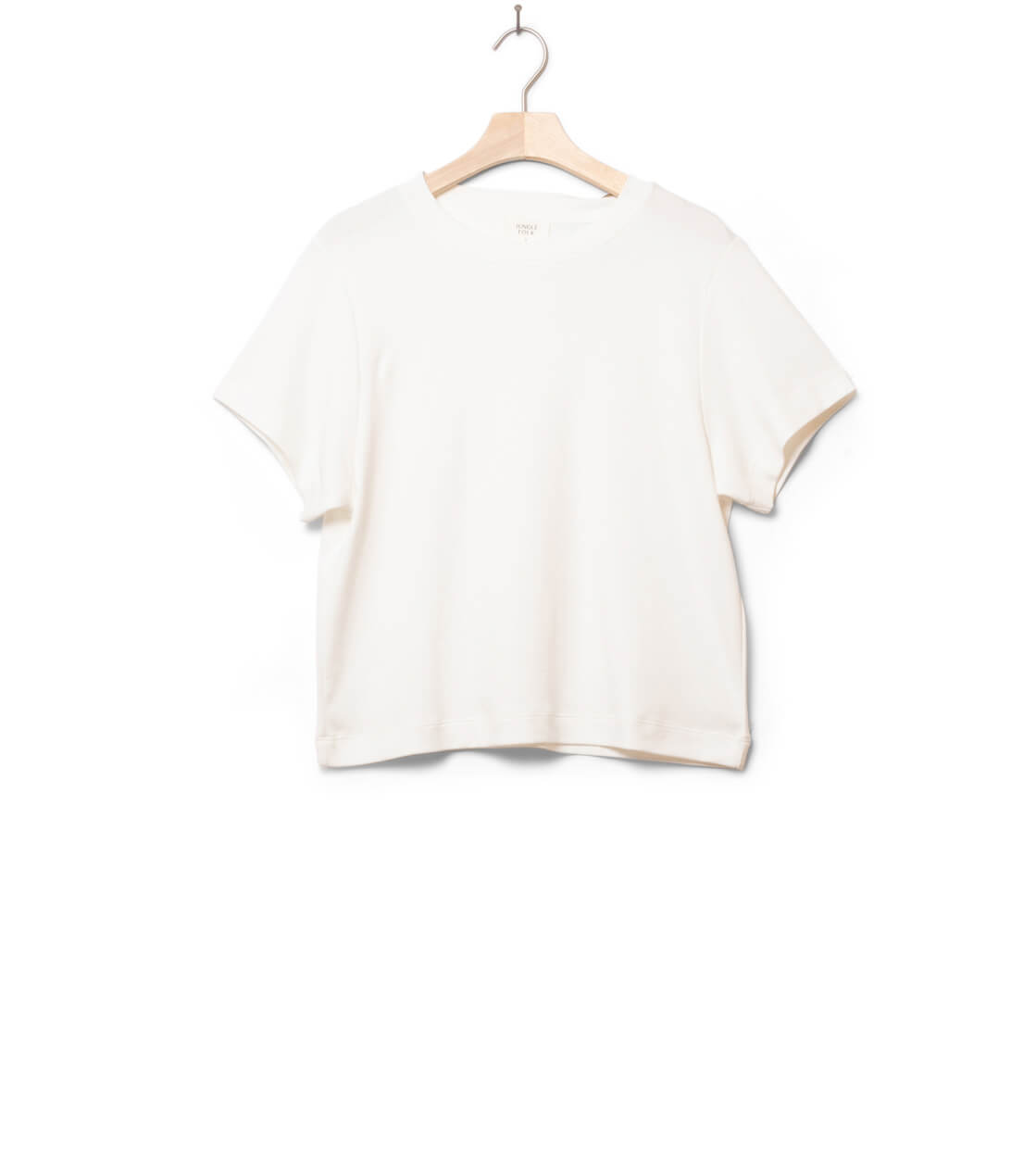 Jungle Folk W T-Shirt Ela Crop white
