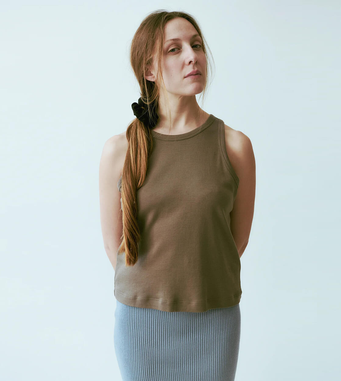 Jungle Folk W Top Kaia brown taupe