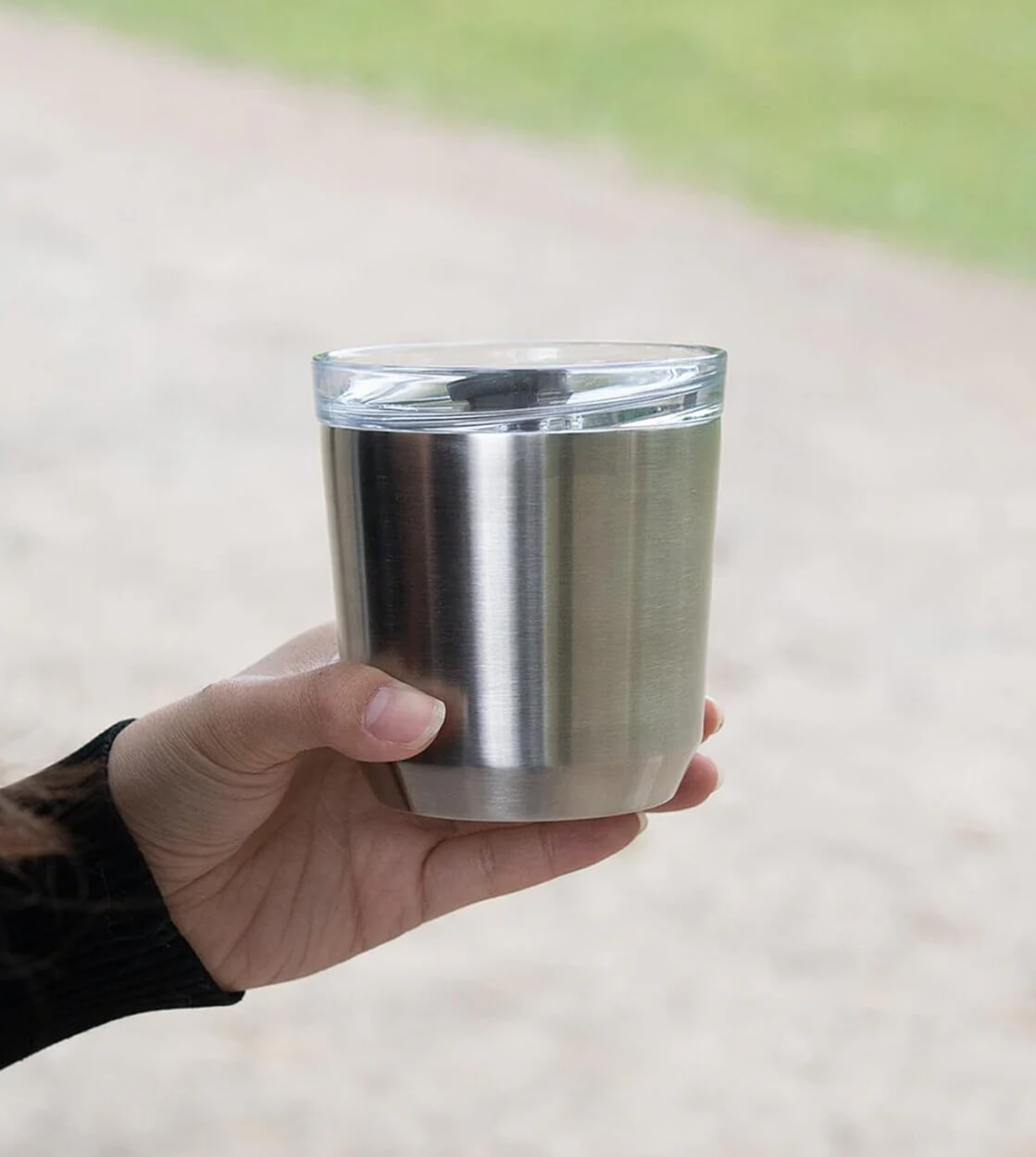 Kinto Bottle To Go Tumbler SM silver stainless steel