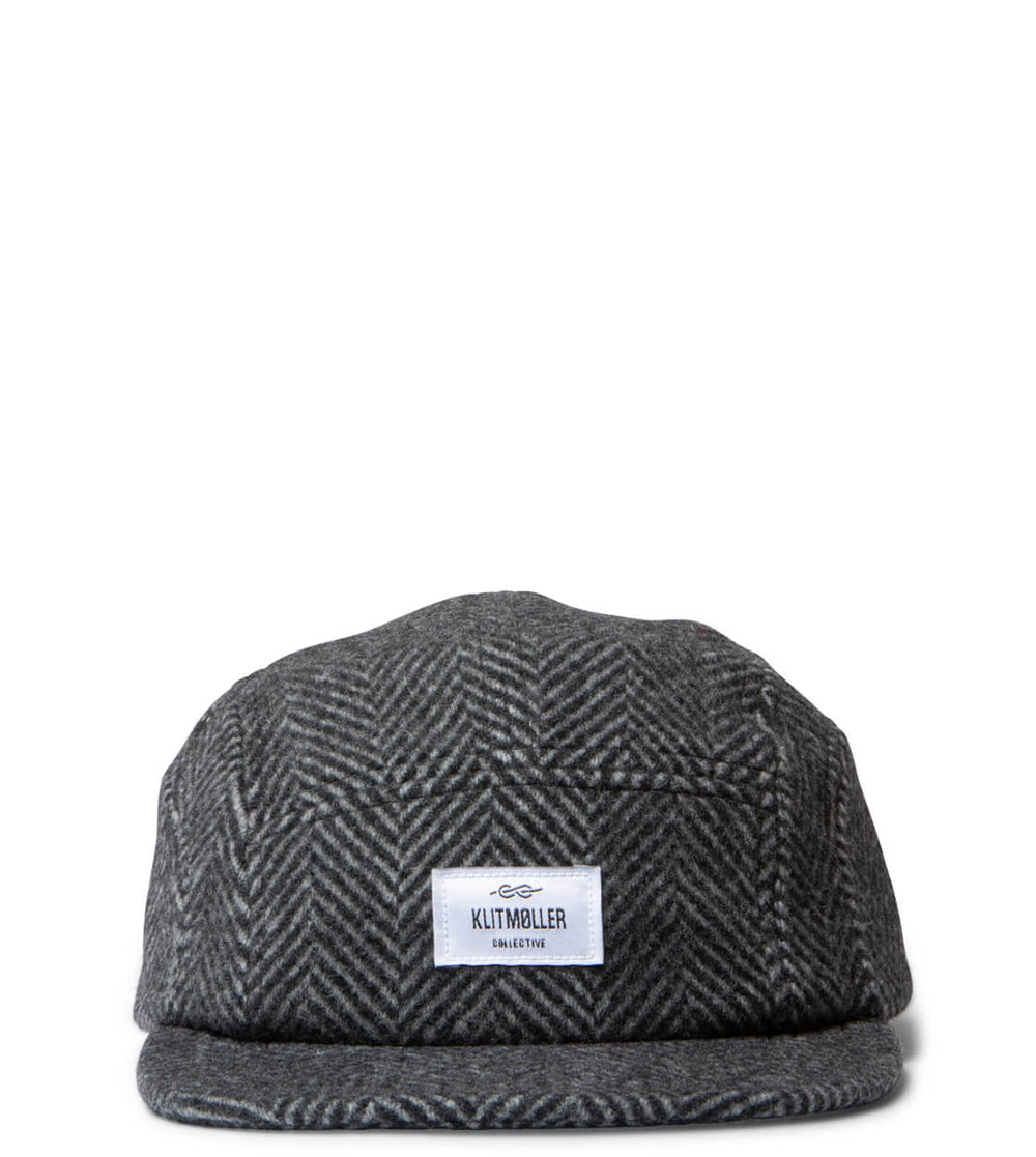 Klitmoller 5 Panel Five Herringbone grey anthracite/black