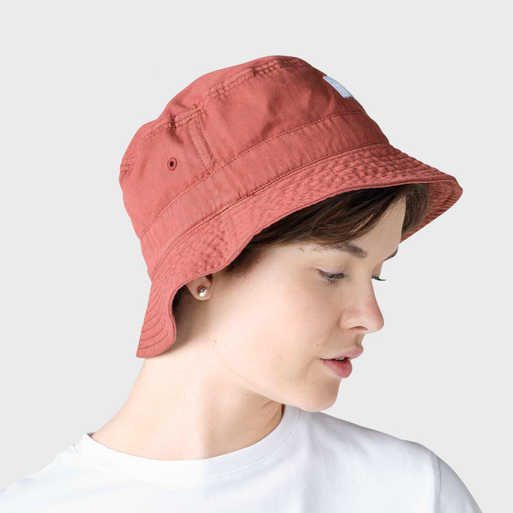 Klitmoller Hat Bucket One red terracotta