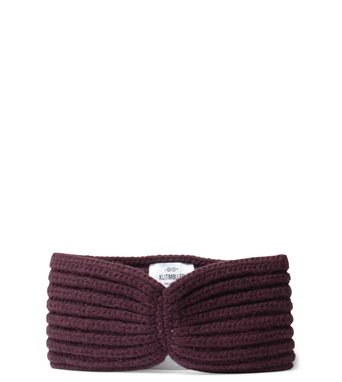 Klitmoller Headband Emmy red burgundy