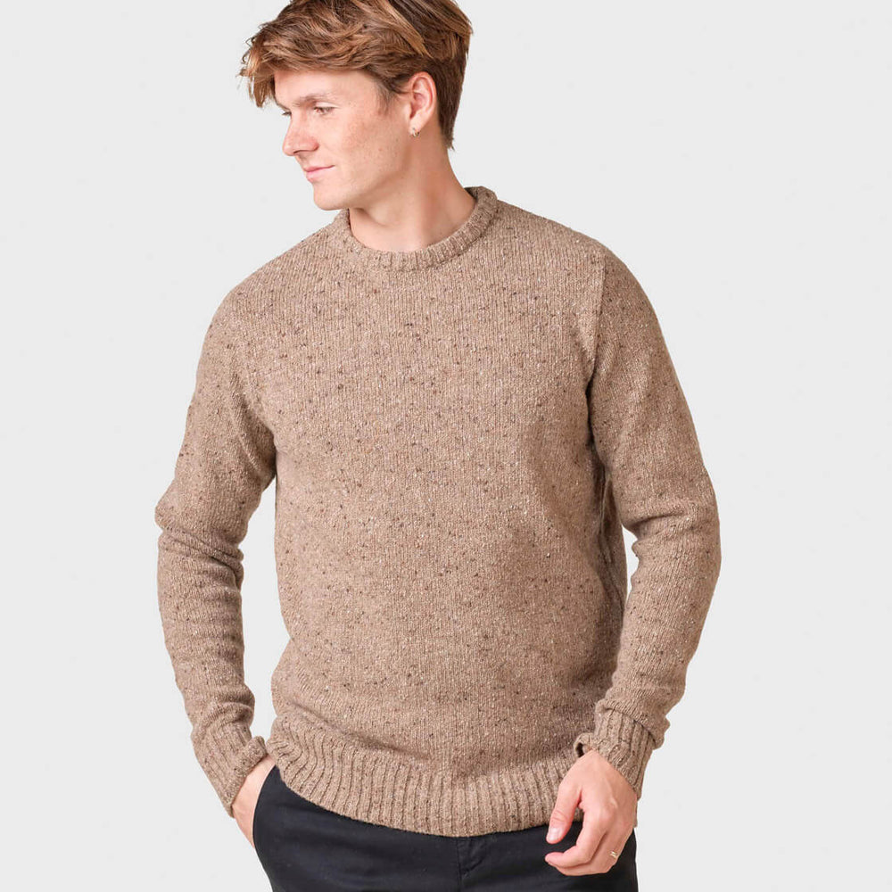 Klitmoller Knit Aage brown camel