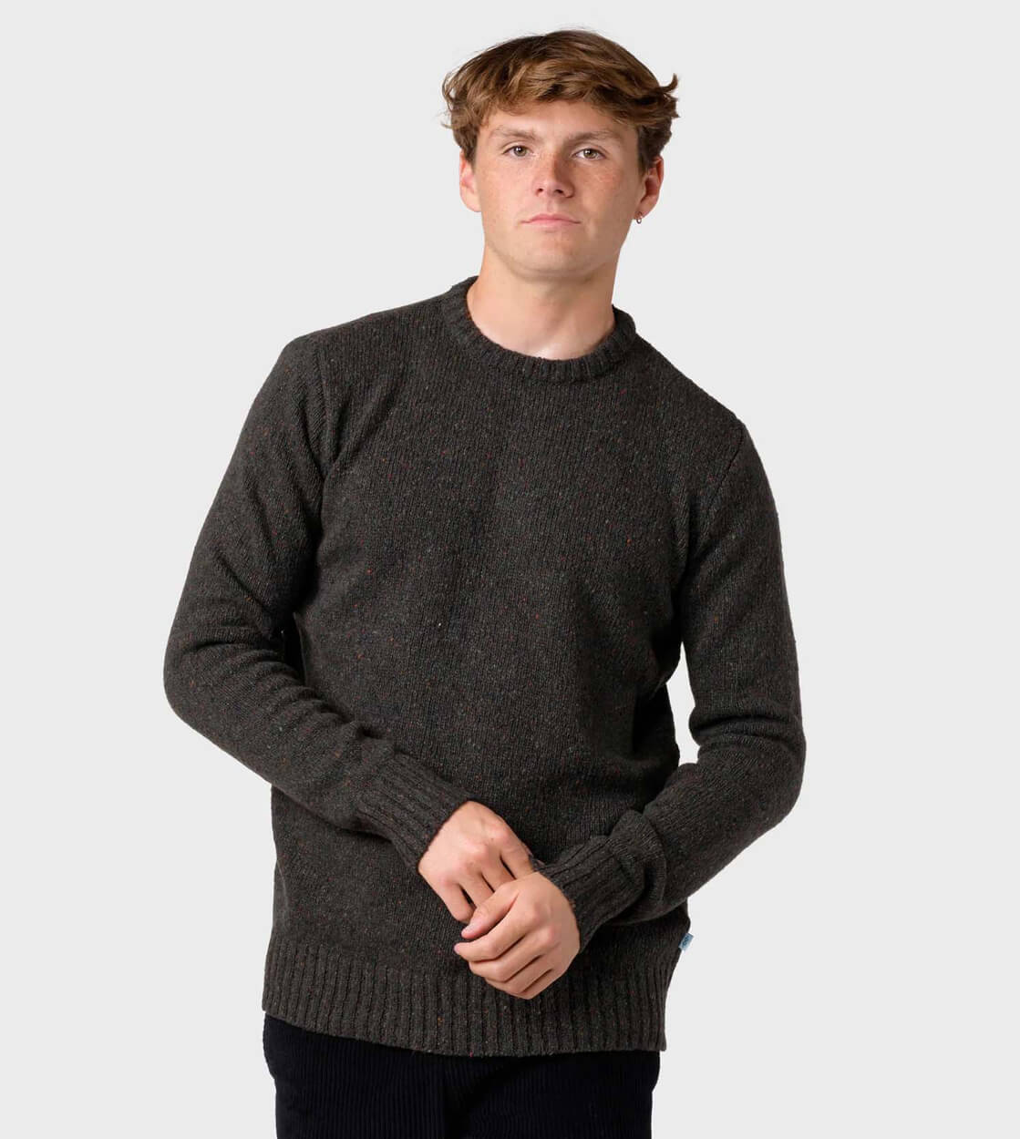 Klitmoller Knit Aage green olive