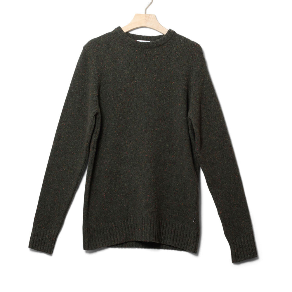 Klitmoller Knit Aage green olive