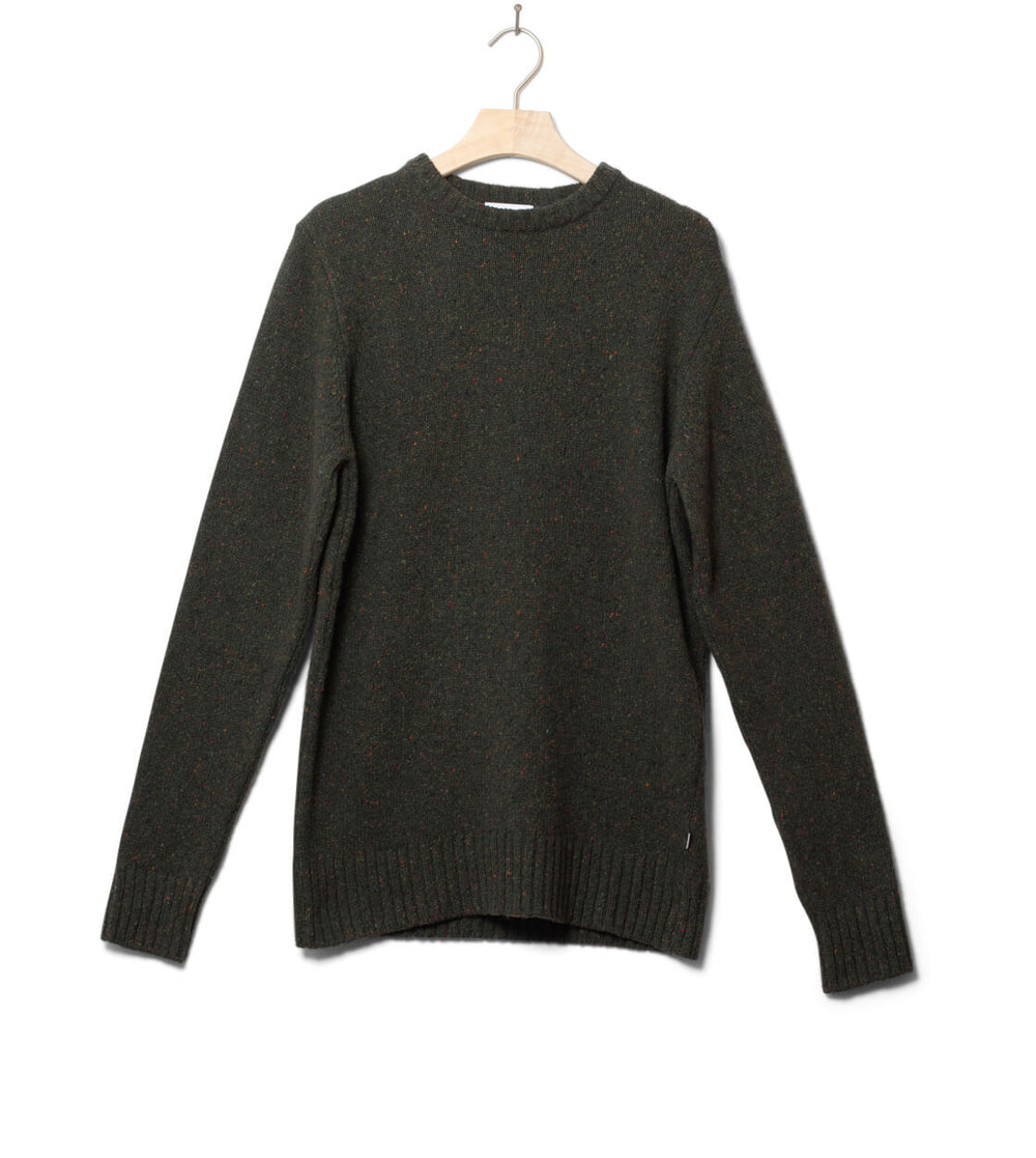 Klitmoller Knit Aage green olive