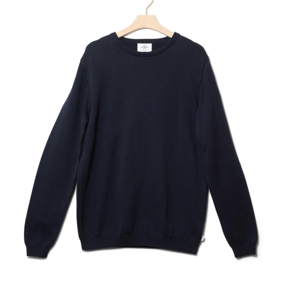 Klitmoller Knit Basic Cotton blue navy